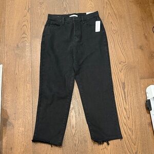 PacSun Black High Rise Straight Jeans